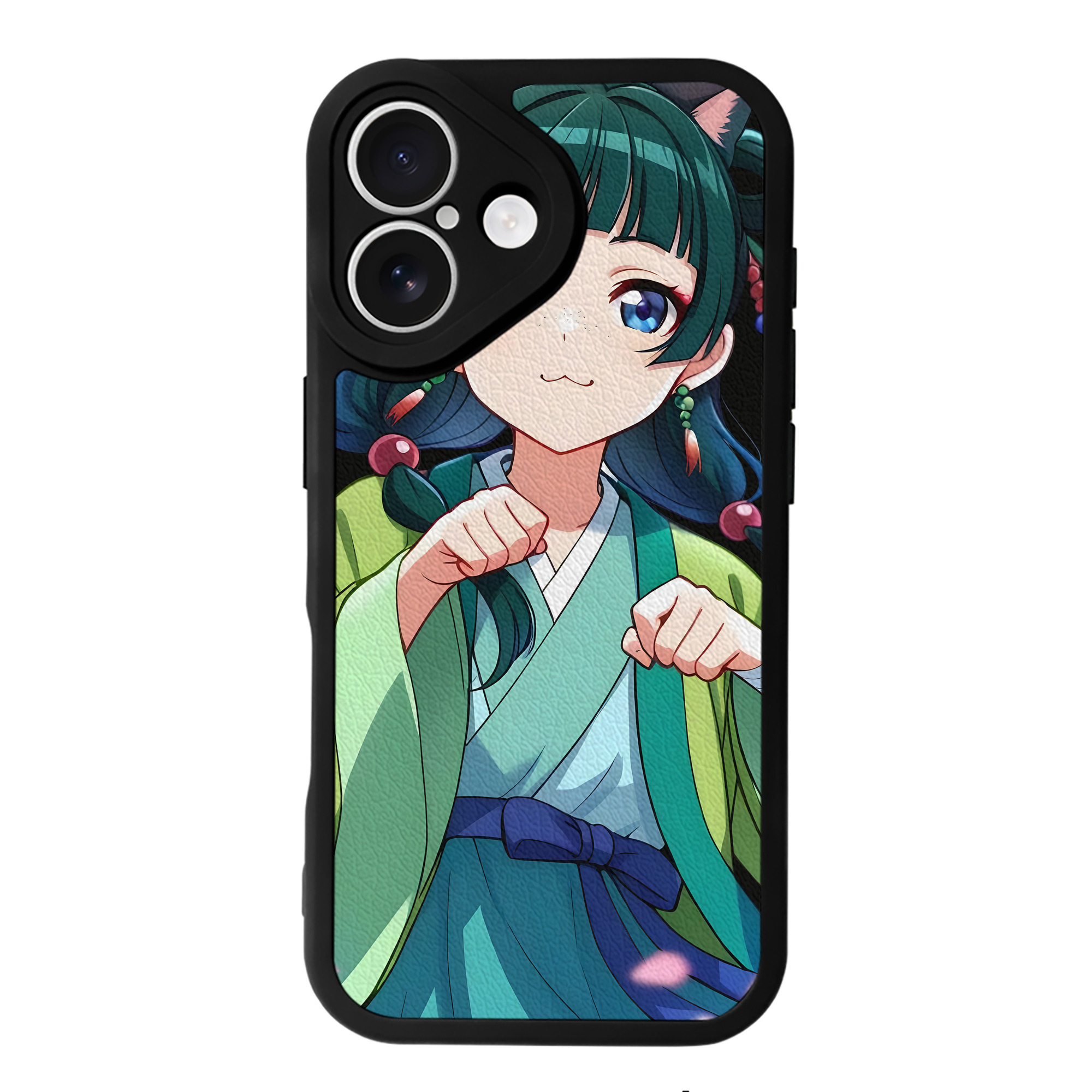 （画像用） 薬屋のひとりごと The Apothecary Diaries 【iPhone 16シリーズ対応】シリコンスマホケース（レザー調） 材質：シリコン